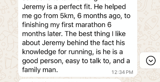 From 5k dreamer to marathon finisher
